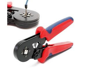 Automatic Adjustable Wire Cable 0,25-6mm² Crimping Crimper Pliers Cutter Stripper Ratchet