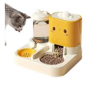 Automatic Adpied Pet Dispeller - Cat Food Dispenser, Water Bottle Bowl, Easy Feeding Set, Large Design