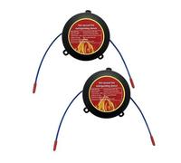 Automatic Aerosol Fire Extinguisher - 10g Self-Adhesive Fire Suppression Sticker for Car Engine Bay, Electrical Panel, Vehicle Garage, Heat-Activated No Power, 5-Second Rapid Response (2pcs)