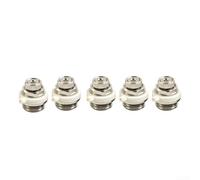 Automatic Air Bleed Valve for Radiators 1/2 inch For BSP Thread Size Self-Operating with Shut-Off Cap and Multi-Position Adjustment (5pcs)