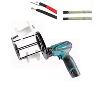 Automatic Air Conditioning Pipe Wrapping Machine, Electric Tape Applicator for 70mm Pipes, Adjustable Height 5-10cm, Wheelbase 14.7cm, Efficient and User-Friendly