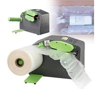 Automatic Air Cushion Machine - Fast Bubble Film Inflator, 12M/Min Air Pillow Maker for Wine, Fruits & Canned Goods - Professional Protective Packaging Solution