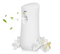 Automatic Air Freshener Dispenser,Fragrance Sprays Wall Mount Perfume Dispenser,Home Indoor Free Standing Adjustable Air Fresheners Automatic Spray for Bathroom Toilet Office (White)