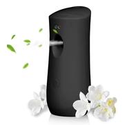 Automatic Air Freshener SPRAY Dispenser, Wall Mounted Fragrance Aerosol SPRAY Dispenser, Air Fresher Spray for Bathroom Bedroom Office (Black, One Size)