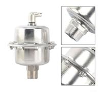 automatic air release valve with stainless steel material, engineered for floor heating and boiler systems to provide reliable air venting under high pressure (DN20)
