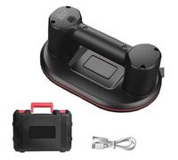 Automatic Air Replenishing Vacuum Lifter with LCD Display 24cm Diameter 10Hrs Runtimes Powerful Vacuum Lifting Device Double Motor Electric Suction Cup Lifter