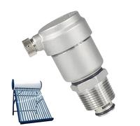 Automatic Air Vent - Stainless Steel Automatic Vent, Threaded Exhaust Component, Industrial Fluid Venting Solution | Fitting for Boilers HVAC Irrigation Heating Marine