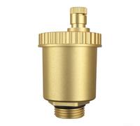 Automatic Air Vent Valve, Brass Body, Automatic Air Release | HVAC And Solar Water Heaters, High-Point Installation, 0-110°C for temp Range, PN10/PN16 Rated, DN10 3/8 In