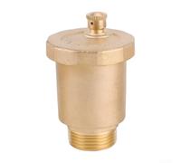 Automatic Air Vent Valve, Brass Float Bleeder 1/2 3/4 1 Inch with 150 PSI Pressure No Water Discharge for Heating HVAC Radiator(G3/4)