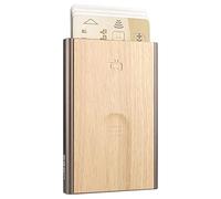 Automatic Aluminium Card Holder, RFID Blocking. Model: SLIDER