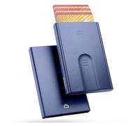 Automatic Aluminium Card Holder, RFID Blocking. Model: SLIDER | Instant pop-up card access. Find the right card in seconds. Holds up to 6 cards. Ultra-slim design. Minimalist wallet.