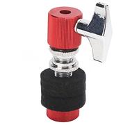 Automatic Aluminum Alloy HiHat Clutch System, Easy Installation & Adjustment, Compact Drum Replacement Accessory for Jazz Drum (Red)