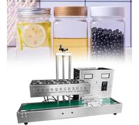 Automatic Aluminum Foil Sealer - Electromagnetic Induction Cap Sealing Equipment, 2200W Hot Can Sealing Machine for 20-300mm Bottles
