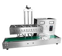Automatic Aluminum Foil Sealing Machine - Electromagnetic Induction Bag Sealer for Continuous Sealing of Plastic Bottles and Caps, Suitable for 50-120mm Dimensions