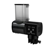 Automatic Aquarium Feeder - ABS Fish Food Dispenser 16x7x10.2cm, 500ml Capacity with 3 Batteries Operated | Large Capacity Power Supplies by Principles