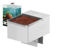 Automatic Aquarium Feeder - Digital Timer Fish Tank Food Dispenser | Fish Feeder For Vacation, Adjustable Precision Feeding For Powder And Flake Foods, Battery-Operated, Easy Setup