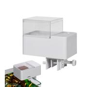 Automatic Aquarium Food Dispenser | Intelligent Turtles Dispenser with Programmable Timer, Accessories for Aquarium, Turtles, Hamsters, Freshwater and Saltwater Pond