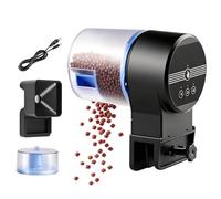 Automatic Aquarium Food Dispenser | With Intelligent Timer & Rechargeable | Aquarium Fish Food Dispenser In Period Of Absence - For Fresh Water Pond Sa