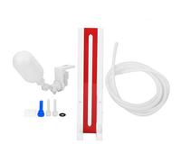 Automatic Aquarium Water Filler Valve | Acrylic Float Ball for Fish Tank Top Off | RO System/External Bucket Connection | Bracket Mount for 5-18mm Glass