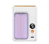 Automatic Aromatherapy Diffuser, Digital Display Version Of Aroma Diffuser, Rechargeable 5 Mist Modes Diffuser, Replaceable Scent Diffusers For Home 50ml (F)