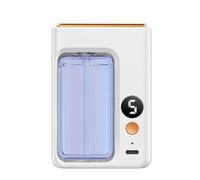 Automatic Aromatherapy Diffuser, Digital Display Version Of Aroma Diffuser, Rechargeable 5 Mist Modes Diffuser, Replaceable Scent Diffusers For Home 50ml (E)