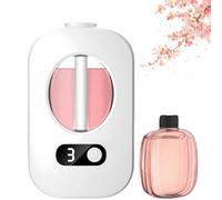 Automatic Aromatherapy Diffuser,Essential Oil Diffuser Rechargeable,4 Speeds Adjustable Air Freshener,Wall Mounted Essential Oil Diffuser,Digital Display Version of Aroma Diffuser for Room(Shangri-la)