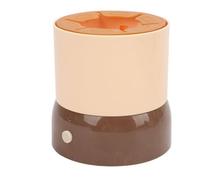Automatic Baby Bottle Shaker, USB Charging Infant Bottle Mixer Baby Milk Bottle Shaker Less Lumps Reduce Bubbles for Home Travel (Dark Brown)