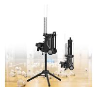 Automatic Badminton Machine with Tripod, Smart APP Control, Adjustable Serve Frequency for Practice
