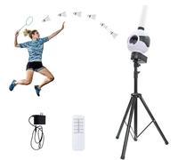 Automatic Badminton Serve Machine for Beginners, Indoor Outdoor Training Launcher, Enhances Skills