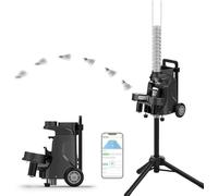 Automatic Badminton Serve Machine, Portable Shuttlecock Launcher for Indoor & Outdoor Training, Enhances Skills