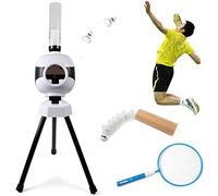 Automatic Badminton Serve Machine - Shuttlecock Feeder for Training and Skill Development - Ideal for Players of All Levels - Enhances Practice Efficiency and Performance