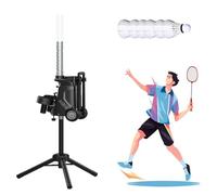 Automatic Badminton Serving Machine with Intelligent Remote Control for Training and Practice