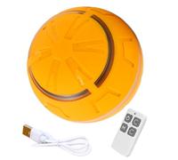 Automatic Ball for Dogs - USB Rechargeable Vibrating Canine Toy with Light | Interactive Ball to Fight Against Boredom Exercises | Play Toy