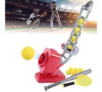Automatic Baseball Pitching Machine, Self-Motion Trainer with Balls, for Backyard & Stadium Practice