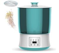 Automatic Bean Sprouts Machine, 2/3 Layers Intelligent Control with 360° Rotary Spraying, 3 Seasonal Modes, Smart Seed Sprouter for Multiple Beans