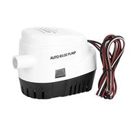 Automatic Bilge Pump 12V 600GPH High Efficiency Ignition Protected Yacht Water Discharge Pump for Marine Boats ABS Material