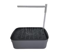Automatic Bird Bath for Budgies, 31.3 x 20.8 x 24 cm, Bird Bathhouse Bathtub, ABS Multifunctional Bird Bath with Circulation Tap for Birds, for Budgies and Small Birds