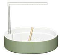 Automatic Bird Bath for Cage, Water Circulation System with Rain Shower, 12.5 x 3.5 x 10 in / 31.8 x 9 x 25.5 cm, Universal Size for Parakeets, Finches, Canaries, Lovebirds