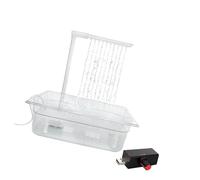 Automatic Bird Bathhouse Bathtub Parrots Shower Box With Multiple Tap Shower Multifunctional Bird Bathtub Parrots Bath