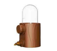 Automatic Bird Drinker, 250ml Water Feeding Bottle, Acrylic PP Material, Cage Drinking Tool, Bird Water Container, Parrot Seed Accessory, For Cockatiel Budgies Finch Pet Cage Use