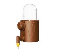 Automatic Bird Drinker, 250ml Water Feeding Bottle, Cage-Mounted Drinking Tool, Refillable Pet Water Container, Compact Ideal for Birds Cages and Small Pets Enclosures