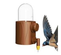 Automatic Bird Drinker - Acrylic plasts Container, Adjustable Flow Bottle, Multi-Purpose Hanging Drinking Tool, Cage For Hydration Station | Perfect Small Parrots Budgies Canaries Indoor For Pet