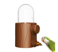 Automatic Bird Drinker - Clutter Reduction Design, Continuous Flow Watering Station, Reliable Avian Health Supply, Transparent Material Accessory Case Component | for Indoor Pet Cage Environments