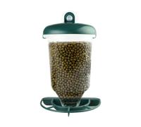 Automatic Bird Feeder - 22 x 12 x 10 cm Hanging Funnel PP Grain Holder Outdoor Wall Mounted Feeder with Clear Window | Backyard Feeding Tray