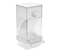 Automatic Bird Feeder: Bird Feeder Against Spills, No Dey Feeders DET Acrylic Parrot Feeding - AccessoriesAvess Cage for Canary Parakeets, Food And Water