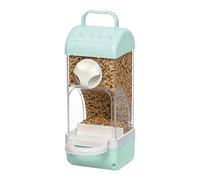 Automatic Bird Feeder Clear Cockatiel Food Container