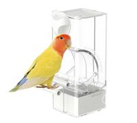 Automatic Bird Feeder for Cage Clear Parakeet Feeding