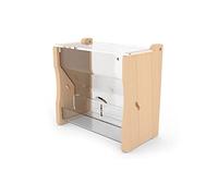 Automatic Bird Feeder for Cage Parakeet Food Dispenser No Mess Long for Feeding Multiple Chicks At the Same for T No Mess Automatic Bird Feeder for Cage Food Dispenser Conure Parakeet Cockatiel