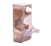 Automatic Bird Feeder No-Mess Bird Feeder Parrot Feeder Cage Accessories for Budgerigar Canary Lovebord Finch Parakeet