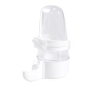 Automatic Bird Feeder - Parrot Feedder Inside Cage, Clear Acrylic No-Mes Feder | Proof Sliding Drawer Feeders F0r Budgies Cockatiel Lovebirds Canary Finch Usage Scenario For Pet Supplies